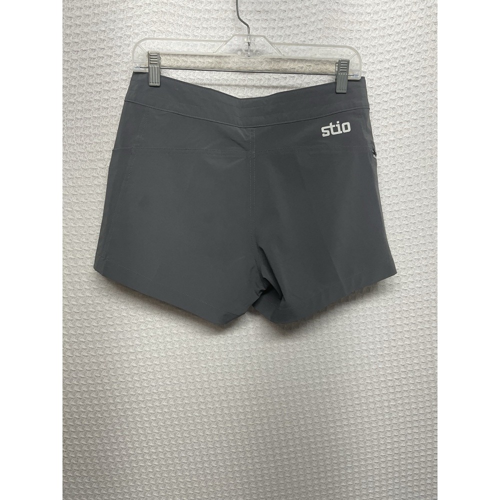 NEW STIO Women's CFS Board Shorts 4" - 100119 Steel/Magnet - Size 6 - Picture 7 of 13